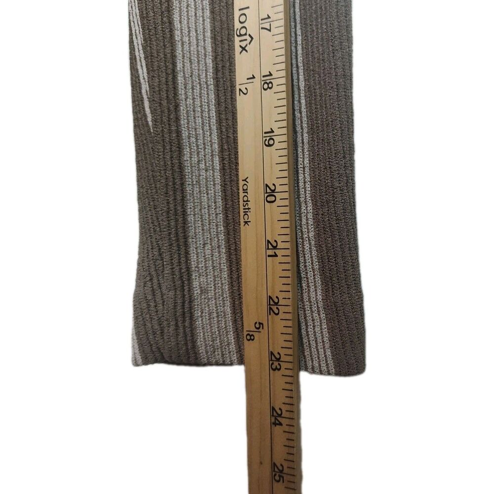 VTG Castleberry London New York Button-up Cardigan Blazer, M, brown stripes - Picture 5 of 9